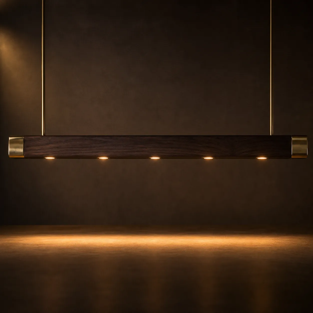 Vela Linear Chandelier — front view