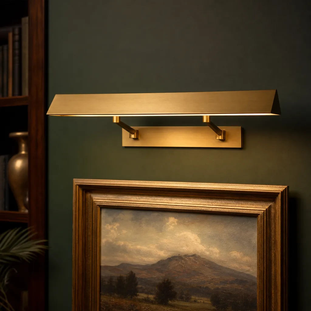 Fold Picture Light — front view