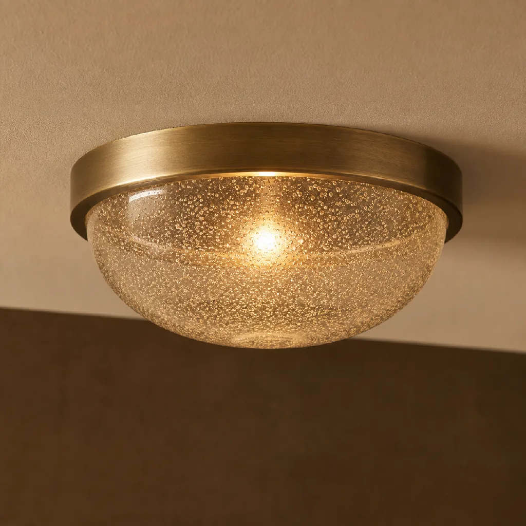 Halo Flush Mount — front view