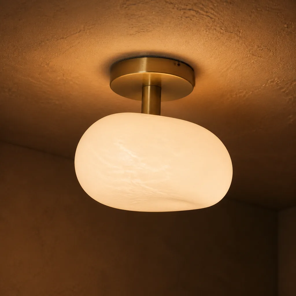 Pebble Semi-Flush — front view