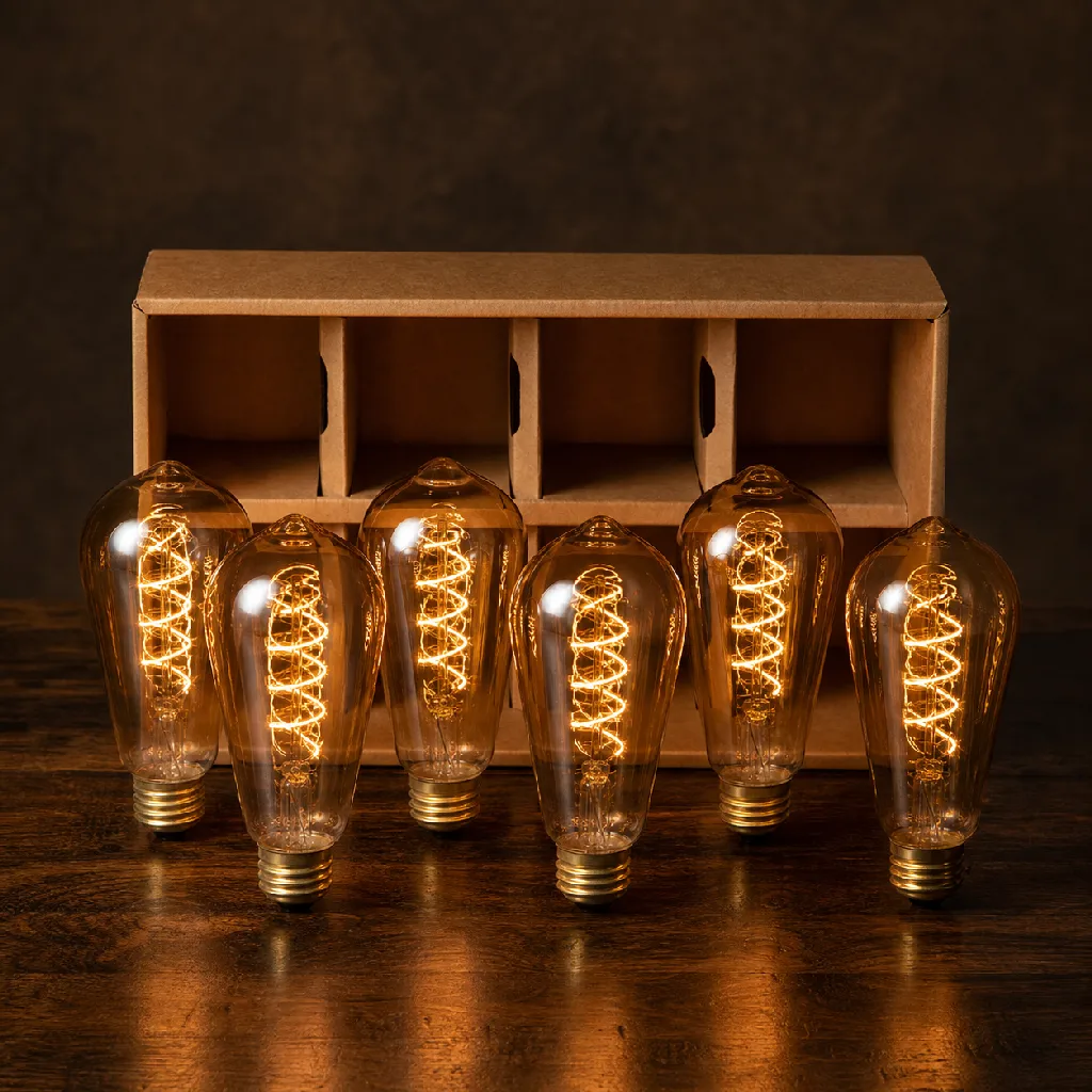 Filament LED Bulb 6-Pack — front view